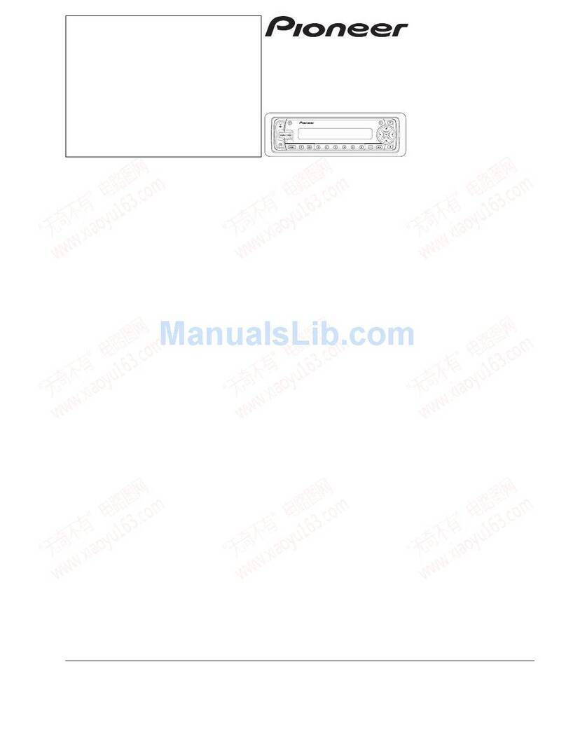 Pioneer KEH-P7850 Service manual