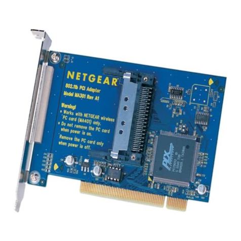NETGEAR MA 301 User manual
