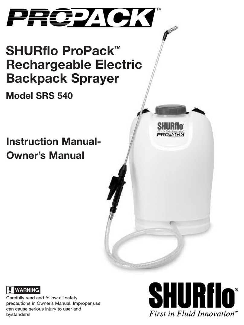 SHURflo ProPack SRS 540 instruction manual
