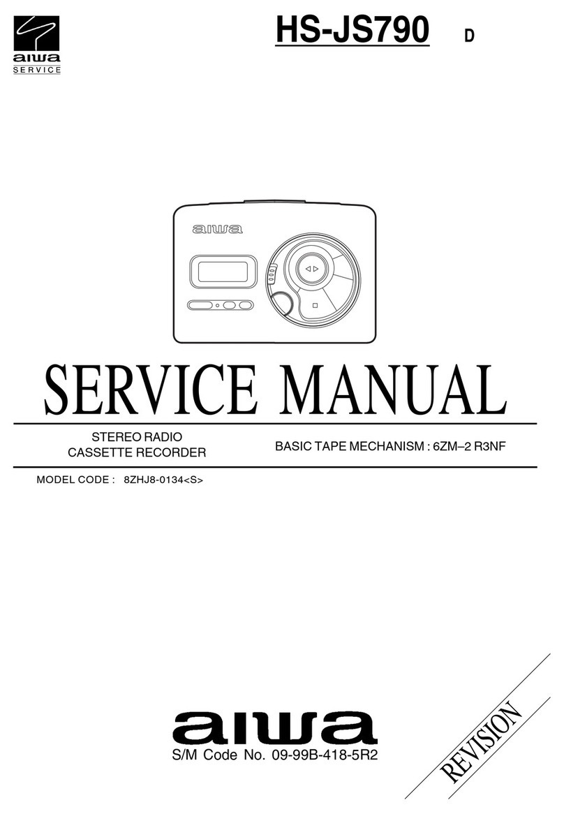 Aiwa HS-JS790 User manual