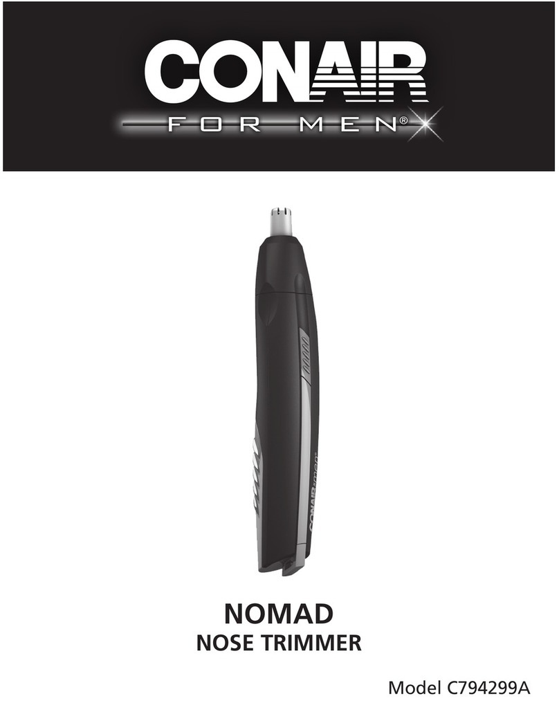 Conair C794299A Nomad Owner's manual