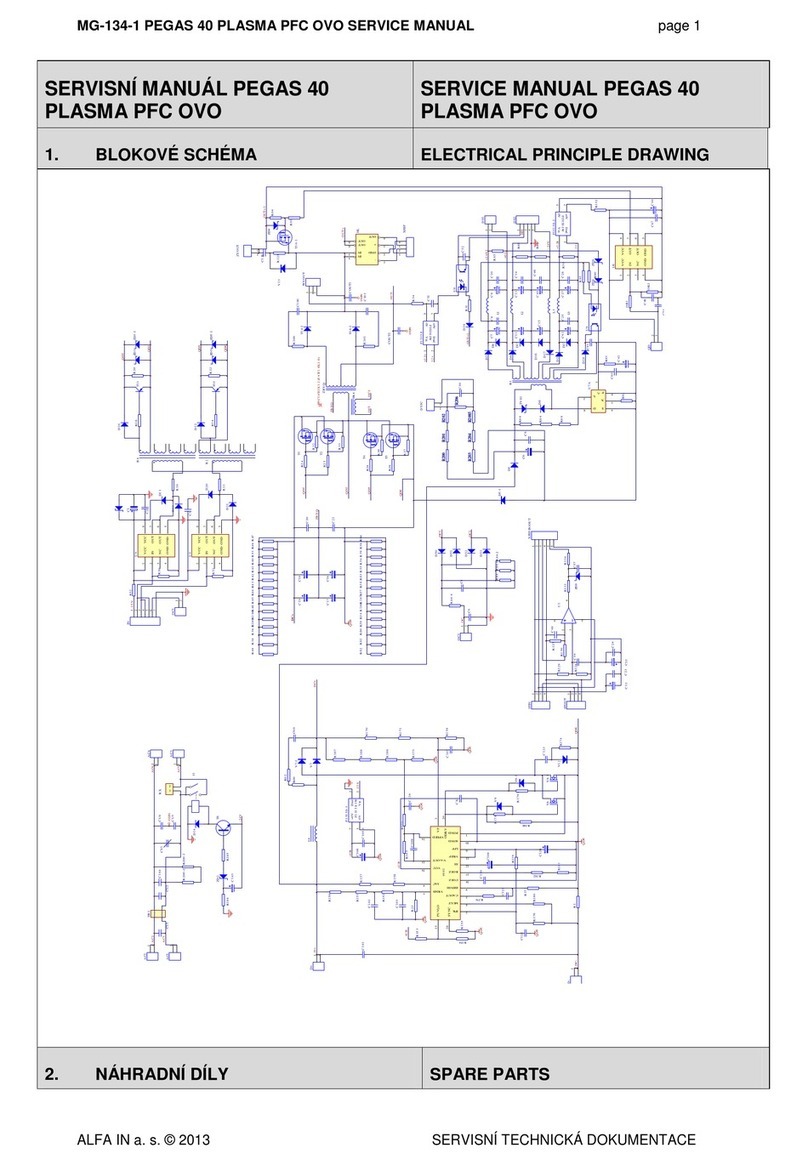 PEGAS 40 Service manual