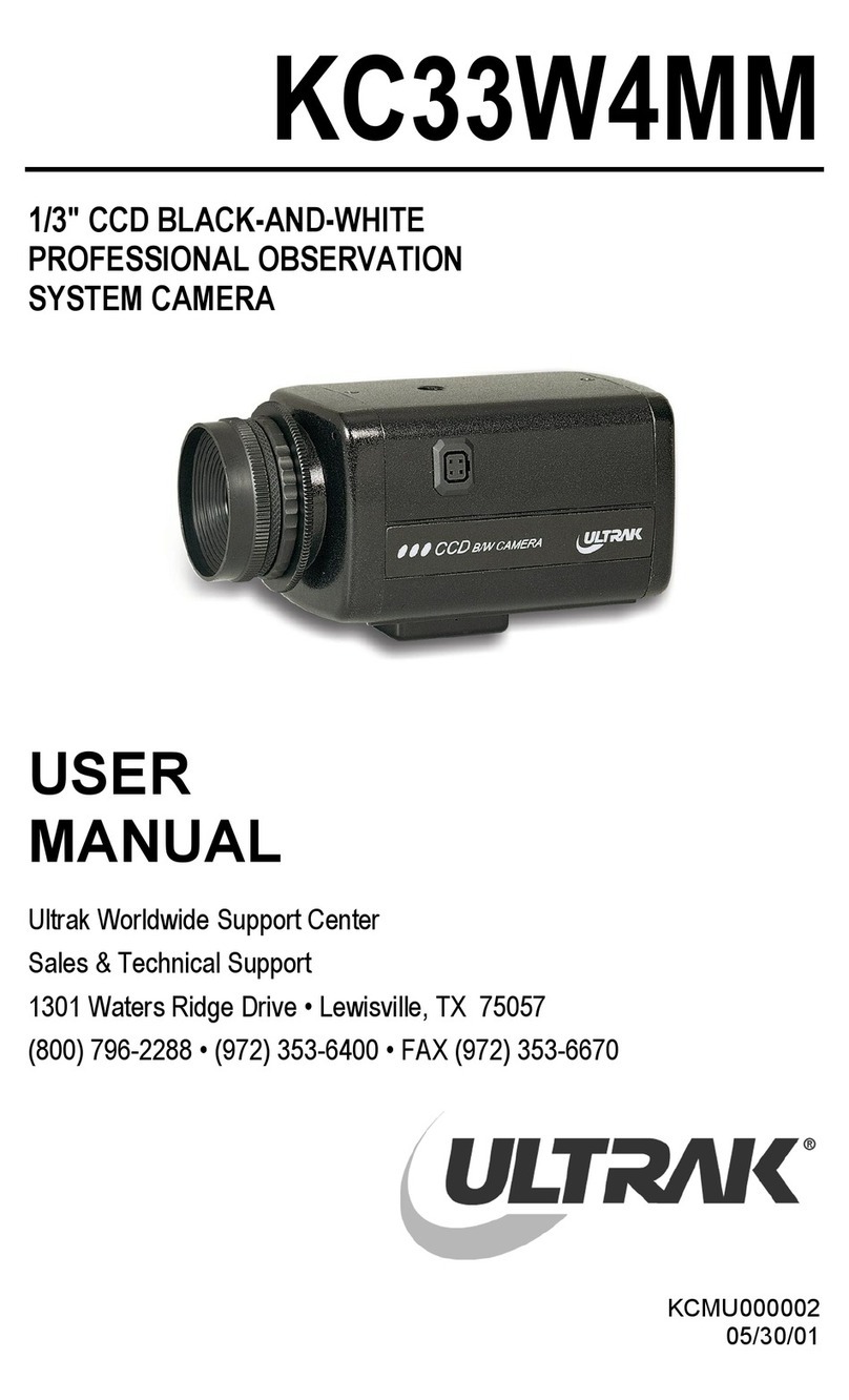 Ultrak KC33W4MM user manual
