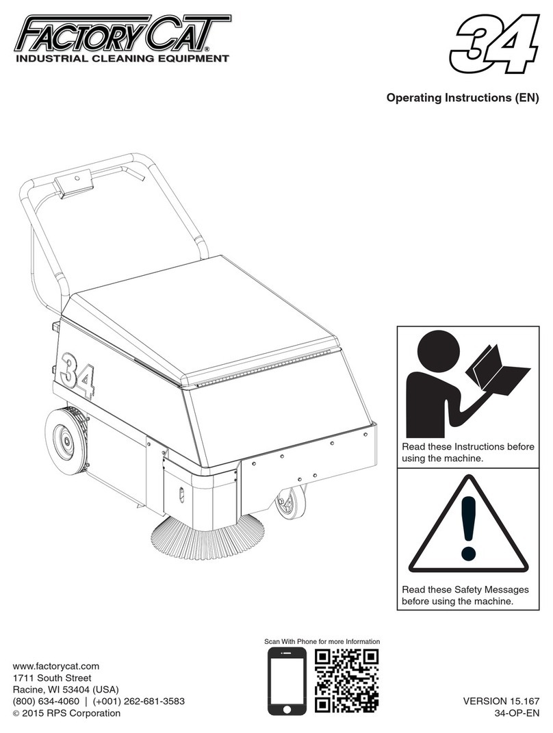 Factory Cat 34 operating instructions