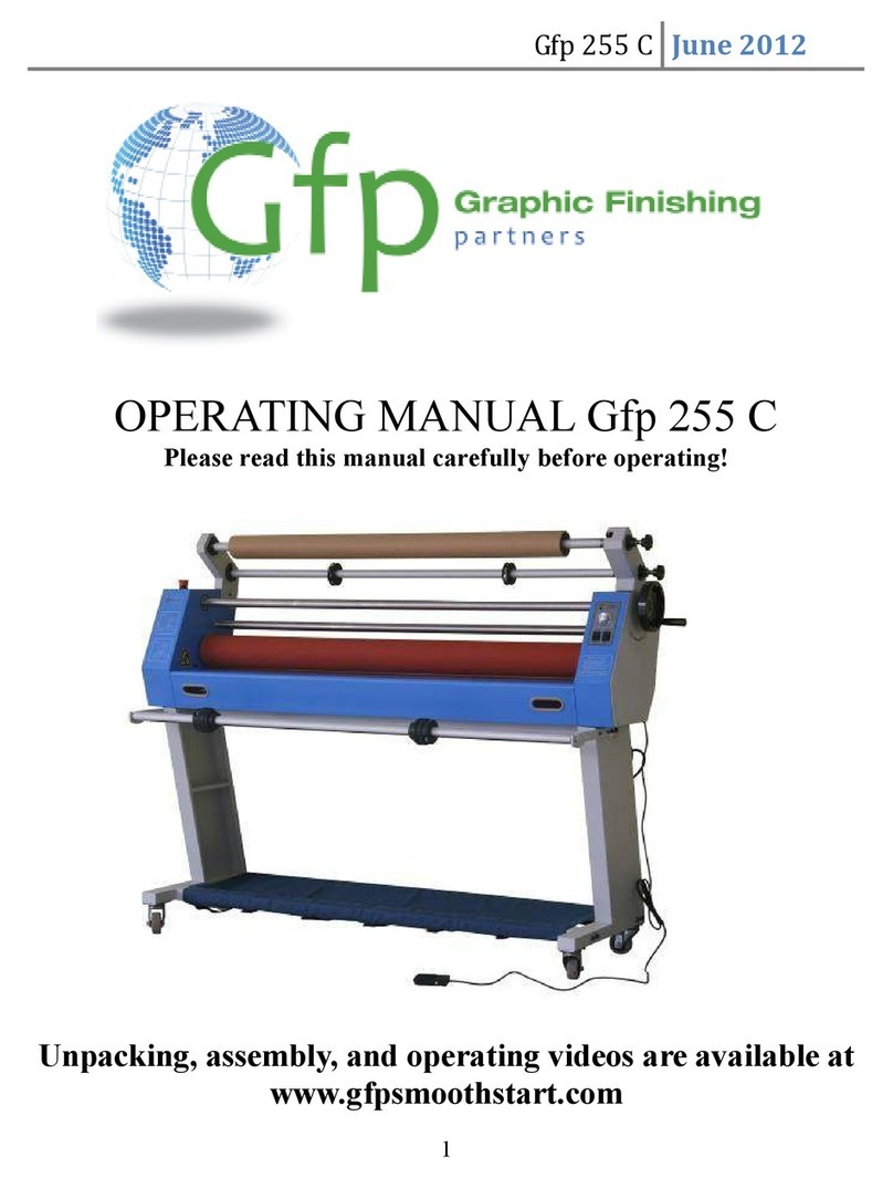 Gfp 255 C User manual