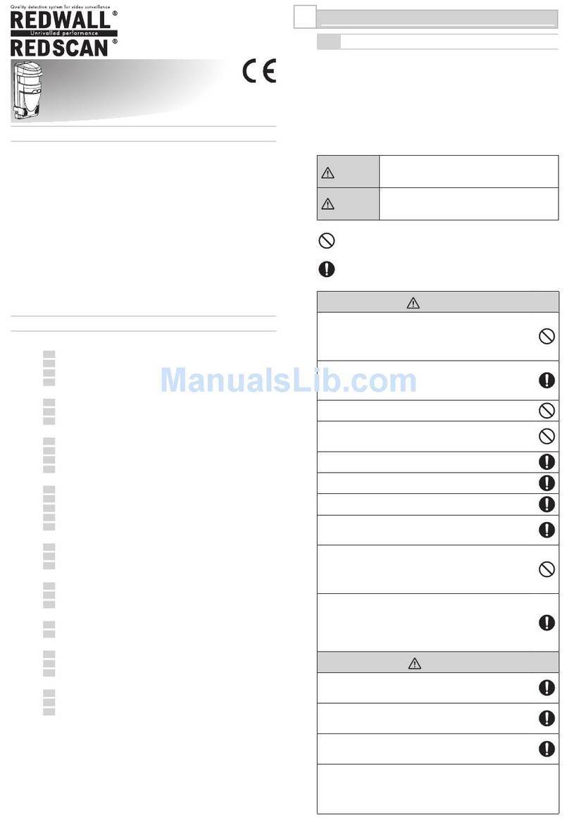 Redwall Redscan RLS-3060L installation instructions