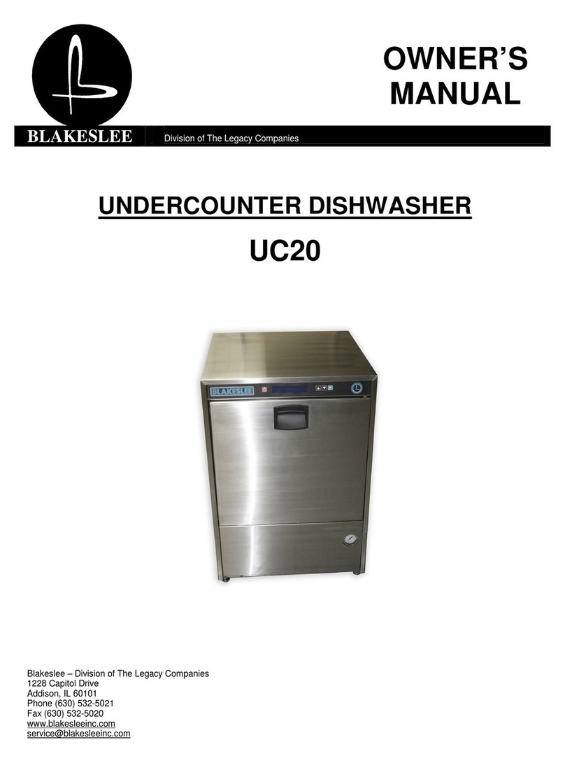 Blakeslee UC20 owner's manual