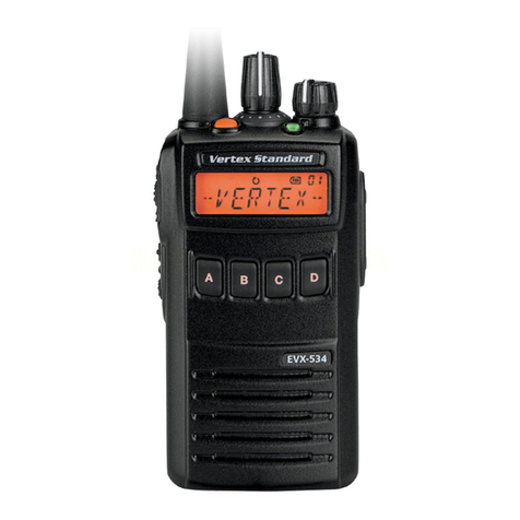 Vertex Standard EVX-531 User manual