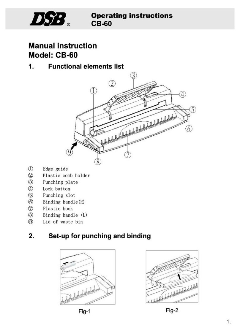 DSB CB-60 User manual