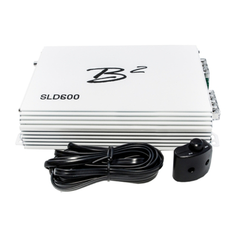 B2 Audio SLD600 owner's manual