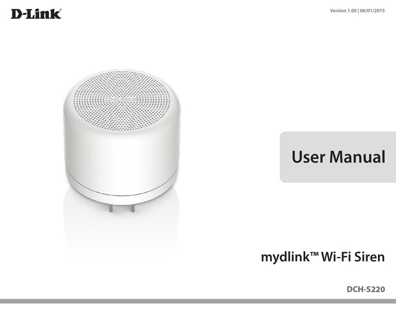 D-Link mydlink DCH-S220 user manual