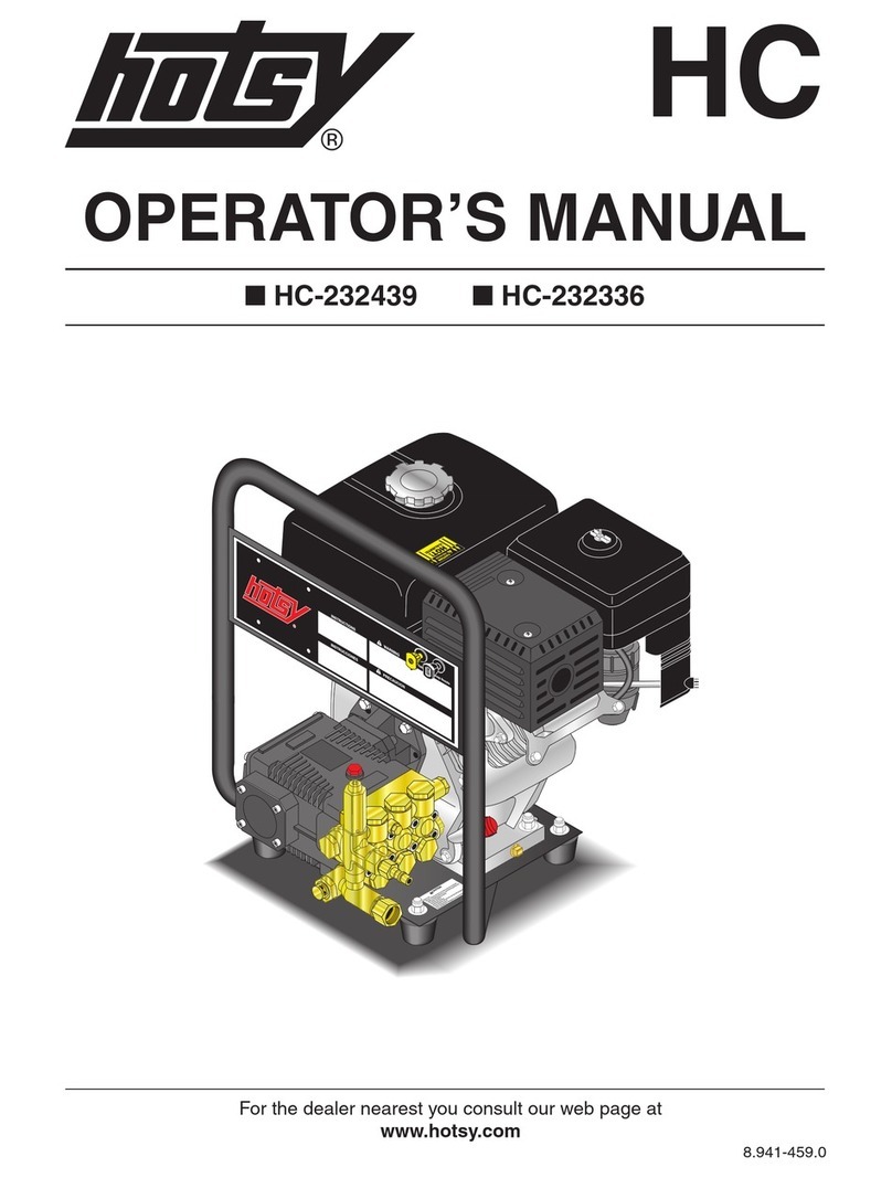 Hotsy HC-232439 User manual