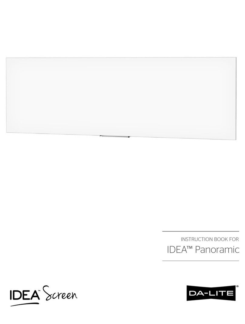 Da-Lite IDEA Panoramic User manual