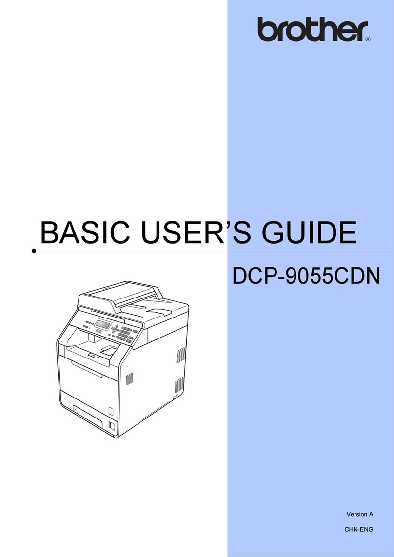 Brother DCP-9055CDN Operating and maintenance manual