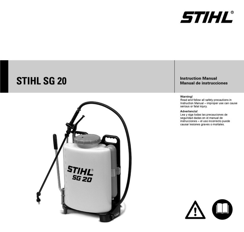 Stihl SG 20 instruction manual