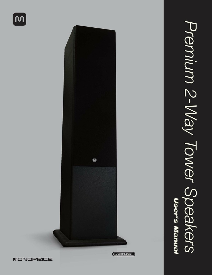 Monoprice 12209 User manual