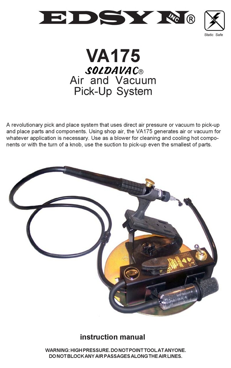 Edsyn VA175 Soldacav instruction manual
