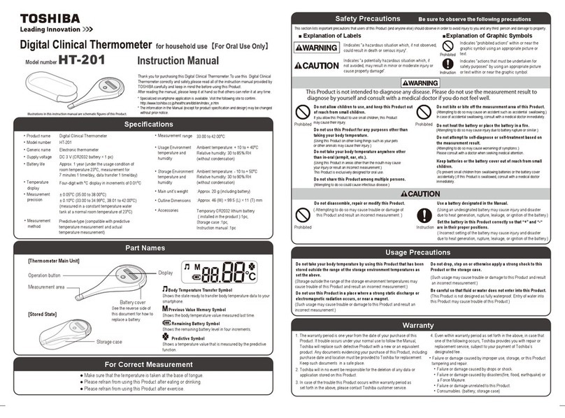 Toshiba HT-201 instruction manual