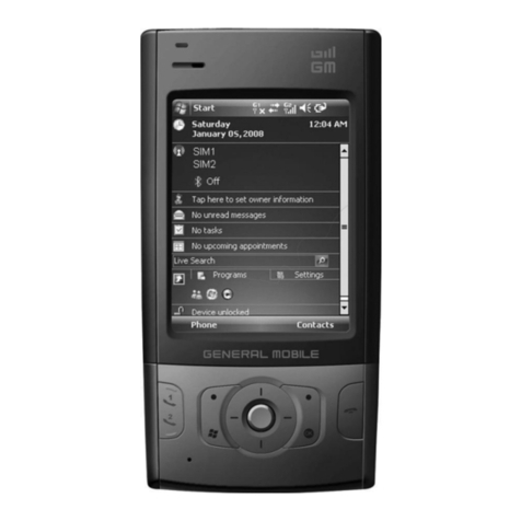 GENERAL MOBILE DSTW1 user manual