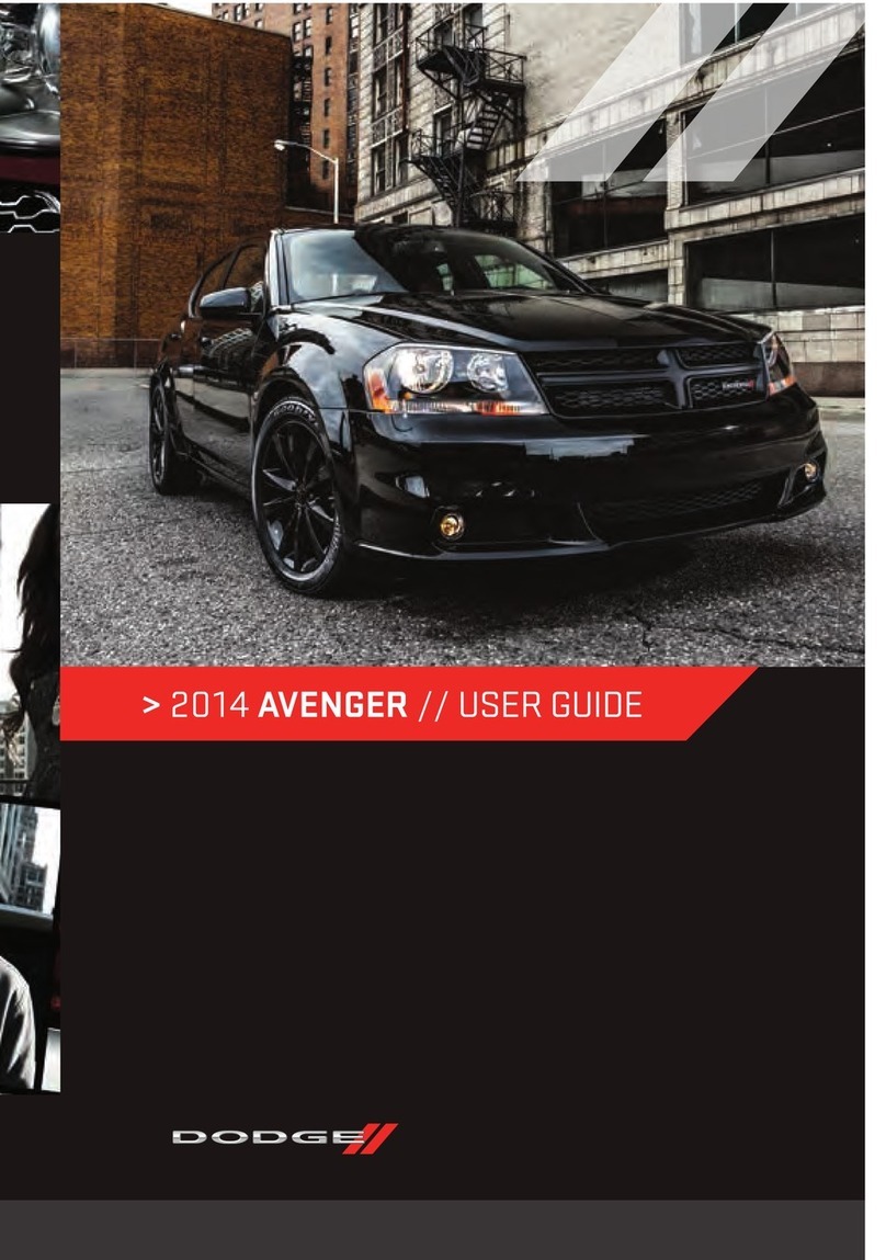 Dodge Avenger User manual Dodge Avenger User manual