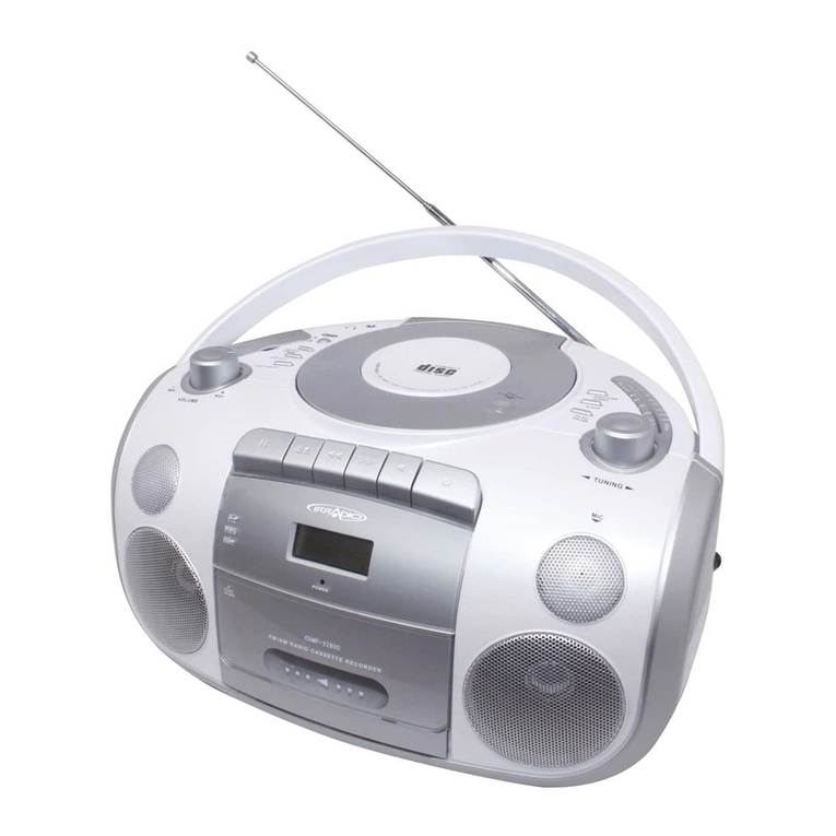 Irradio CDMP 328UC user manual