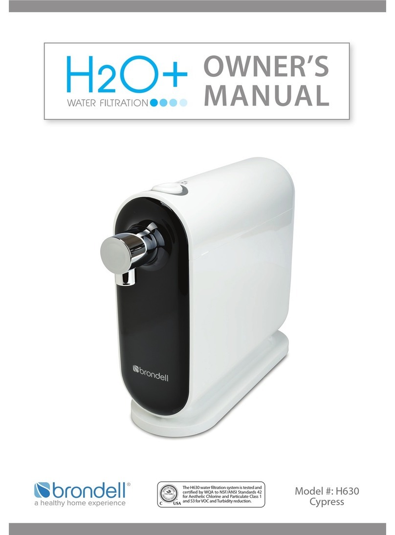 brondell H630 Cypress User manual brondell H630 Cypress User manual