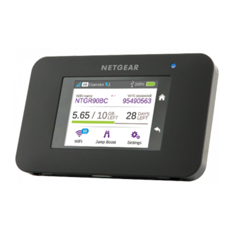 NETGEAR Telstra Wi-Fi 4G Advanced II AirCard 790S User manual
