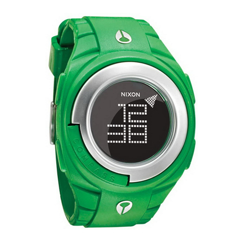 NIXON Outsider User manual