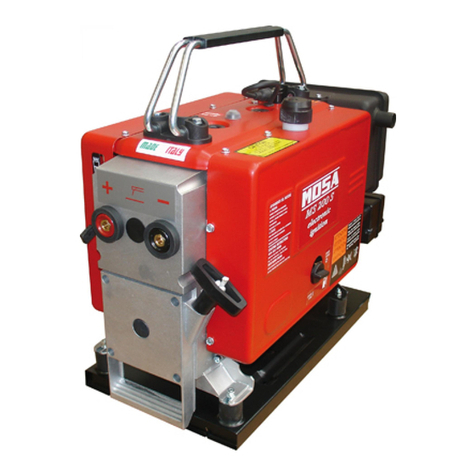 Mosa MS 200 S Use and maintenance manual