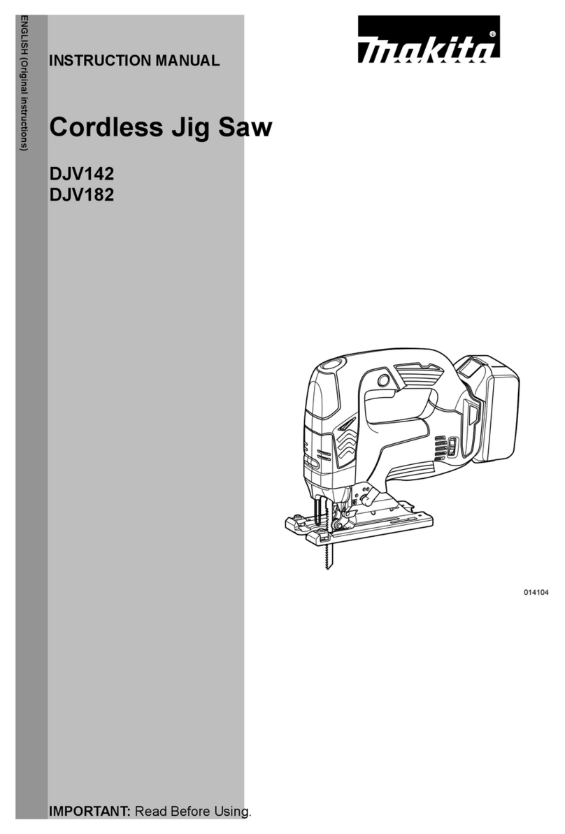 Makita DJV142 instruction manual