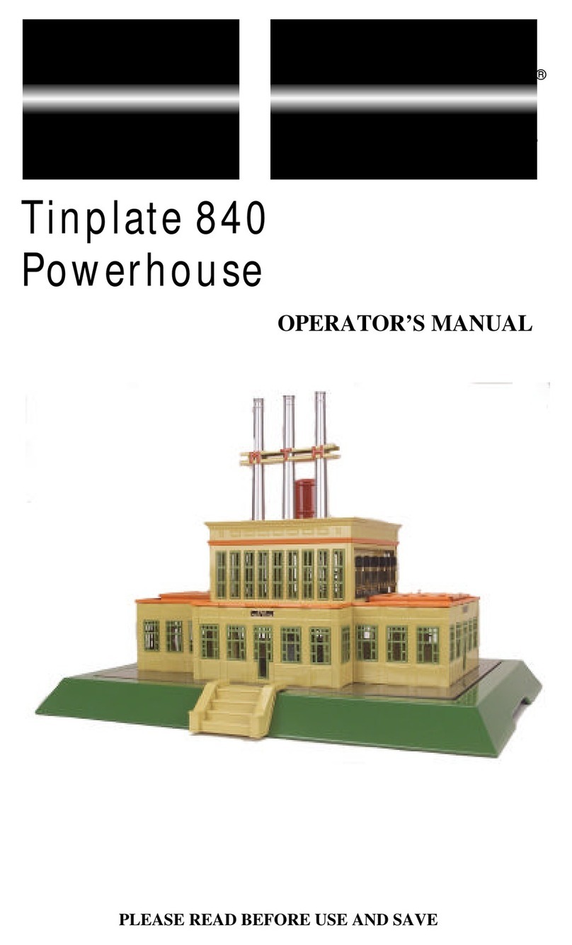 M.T.H. Tinplate 840 User manual