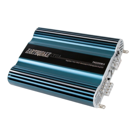 EarthQuake PH800W/2 owner's manual EarthQuake PH800W/2 owner's manual