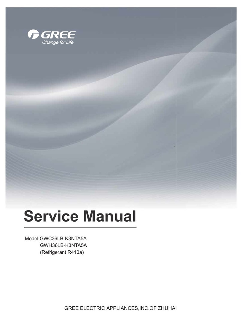 Gree GWC36LB-K3NTA5A User manual Gree GWC36LB-K3NTA5A User manual