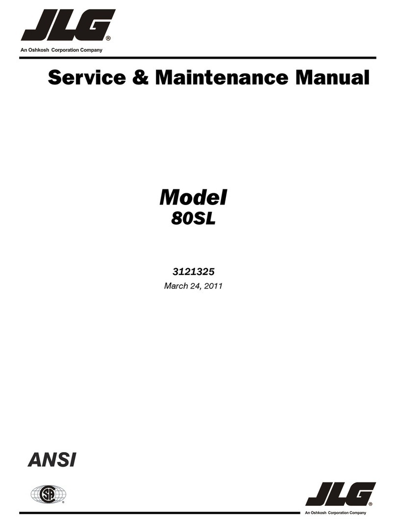 JLG 80SL Service maintenance manual