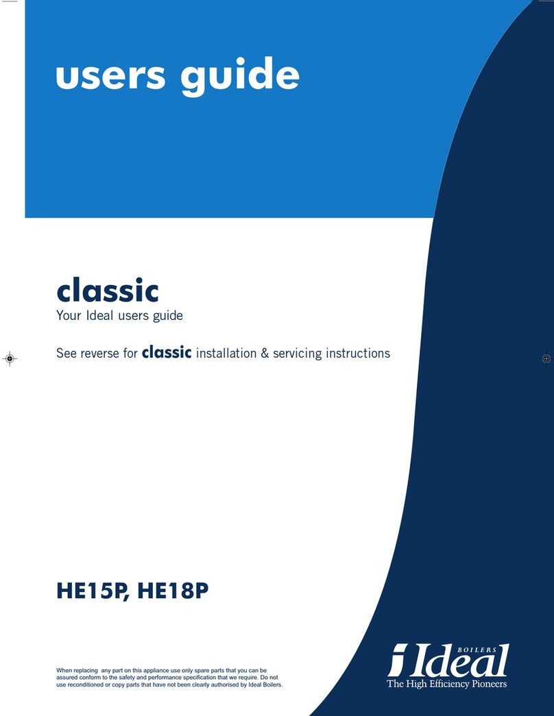 IDEAL classic HE15P User manual
