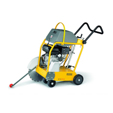 Wacker Neuson BFS 1345 User manual Wacker Neuson BFS 1345 User manual