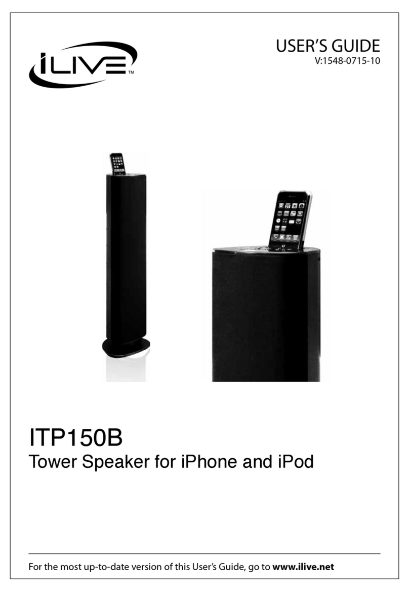 iLive ITP150B User manual