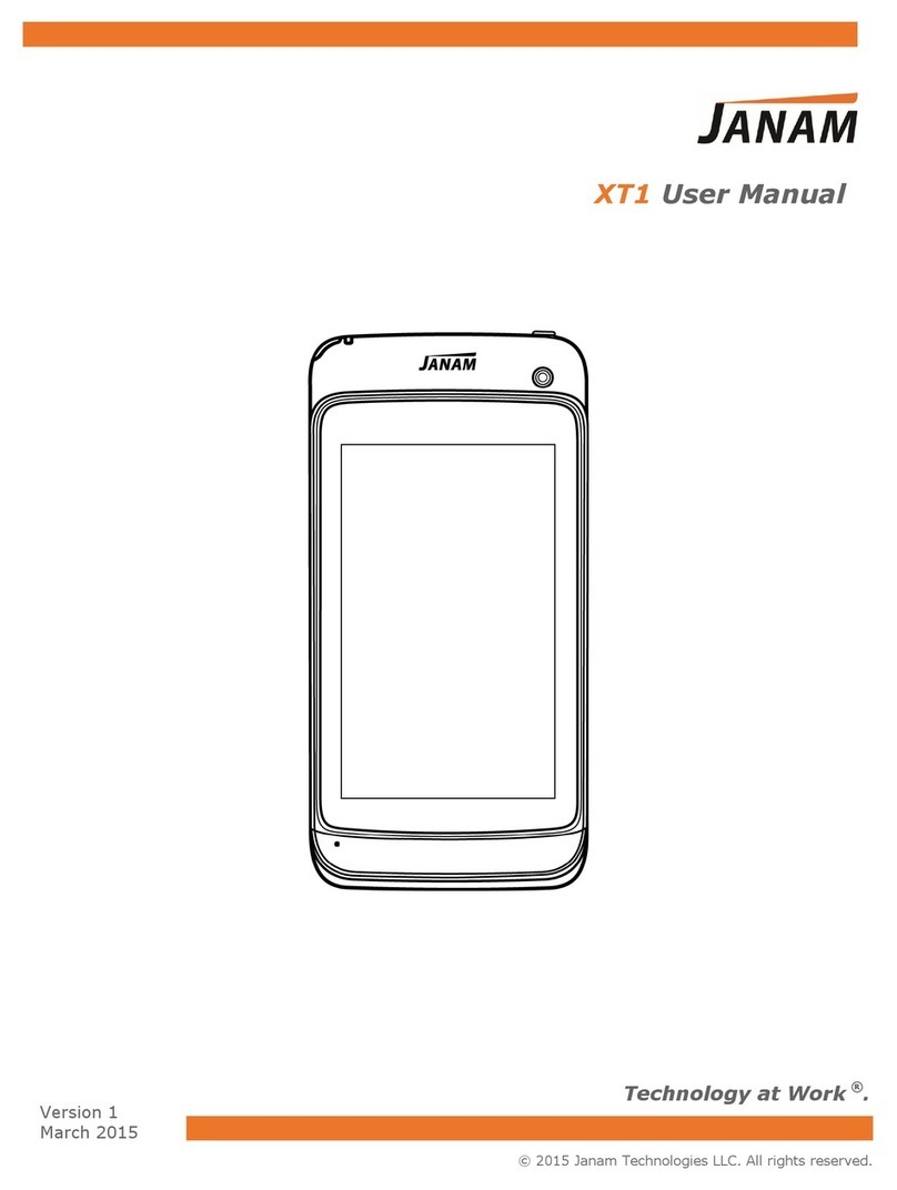 Janam XT1 user manual
