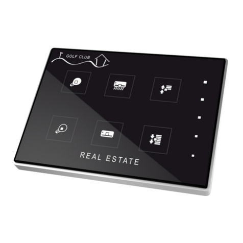 Zennio Touch-MyDesign ZN1VI-TPTMD4 User manual