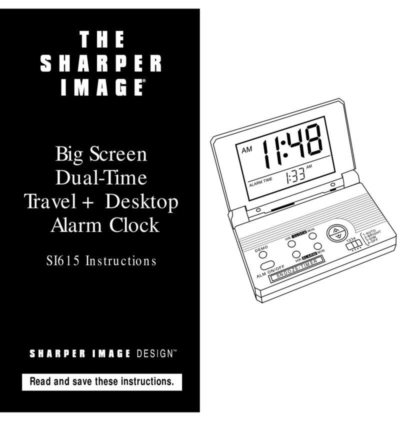 Sharper Image SI615 User manual