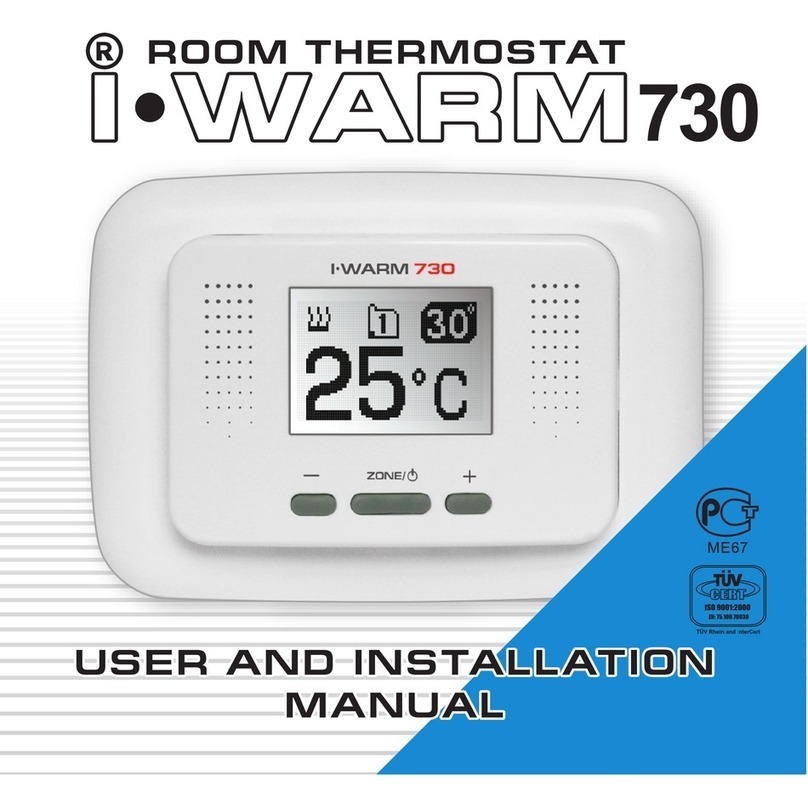 I WARM 730 User and installation manual