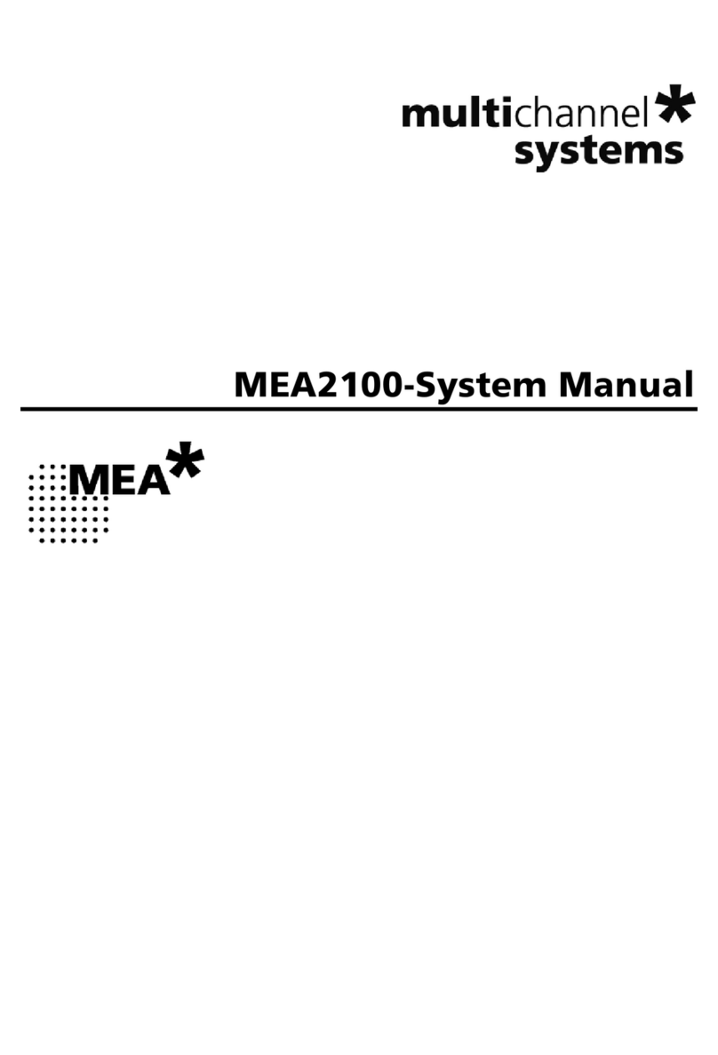 MultiChannel MEA2100-System user manual