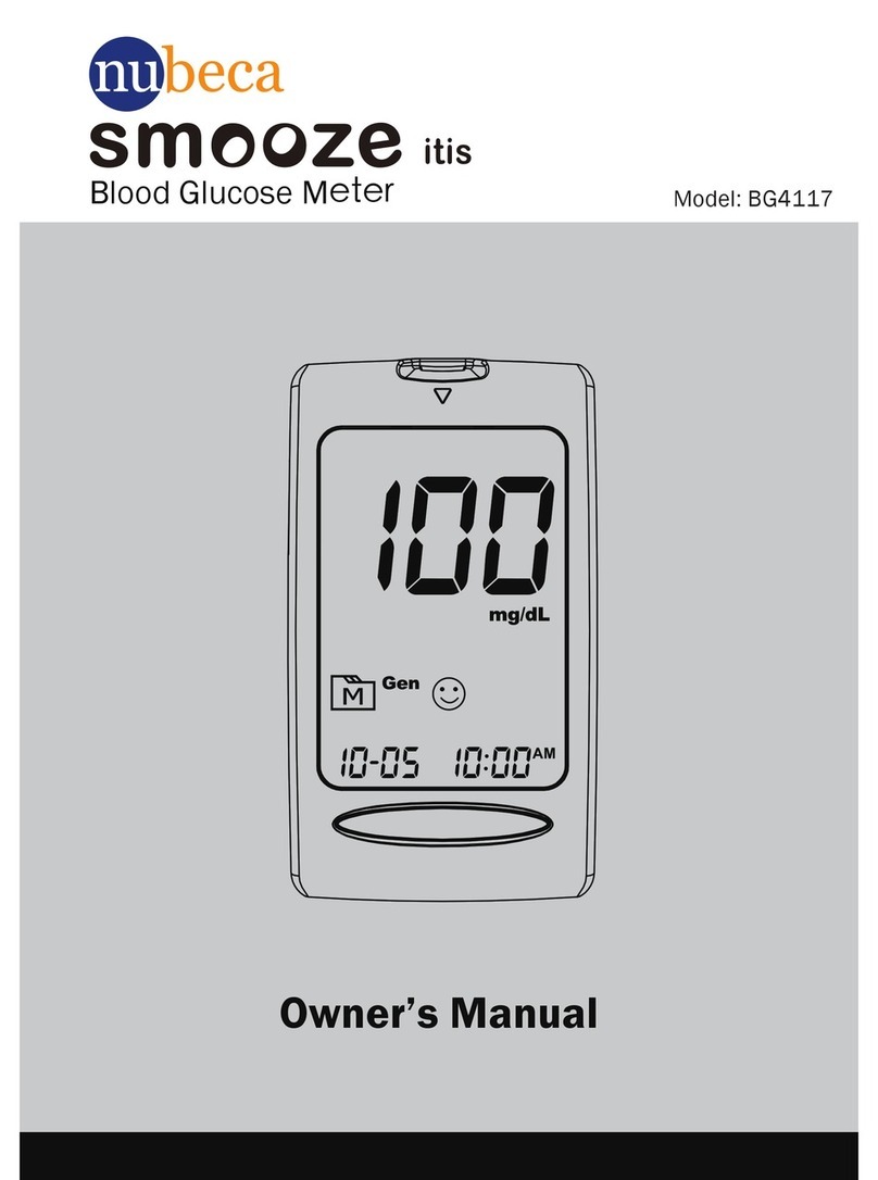 nubeca BG4117 smooze itis owner's manual