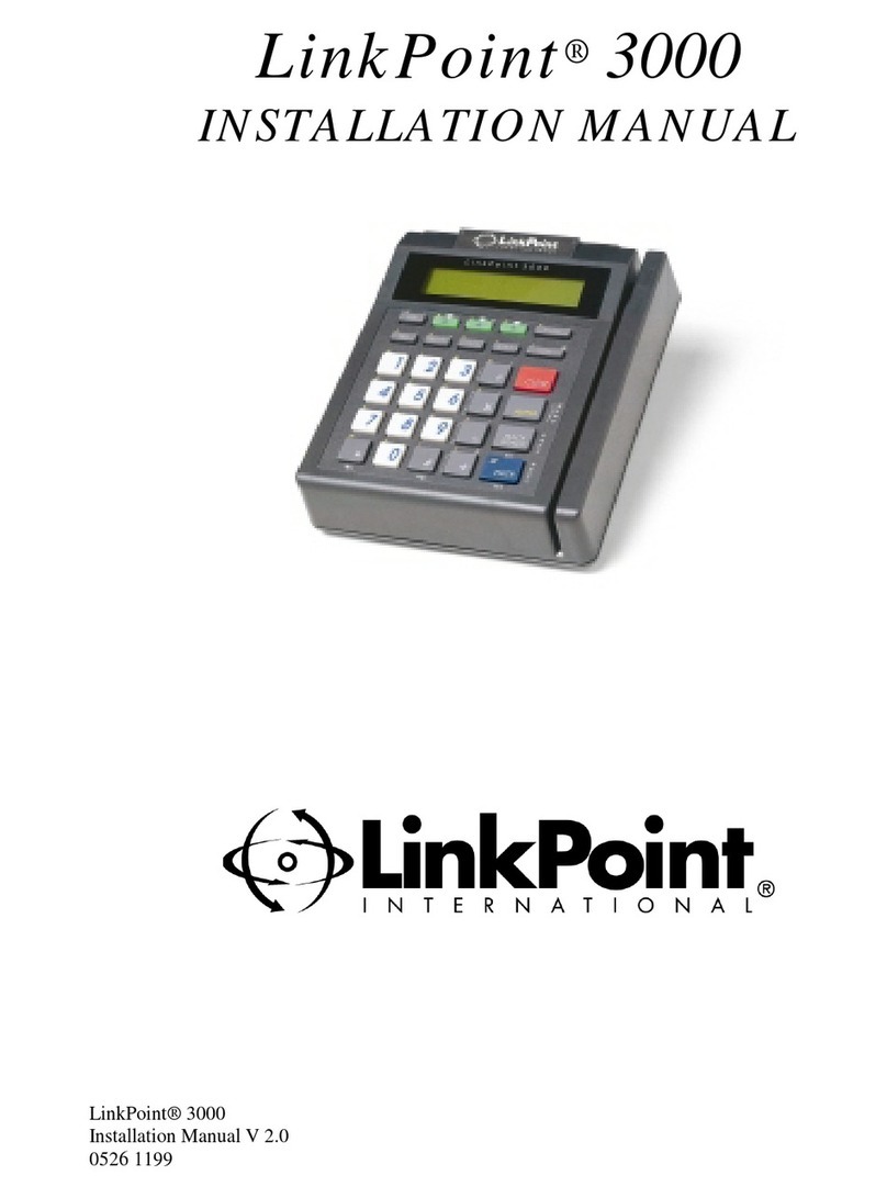 LinkPoint 3000 User manual