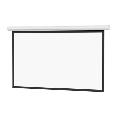 Da-Lite Contour Electrol Instruction book