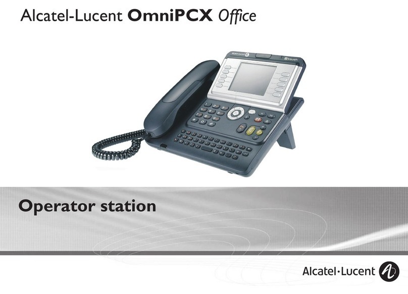 Alcatel-Lucent OmniPCX User manual