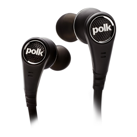 Polk Audio ultra focus 6000 User manual