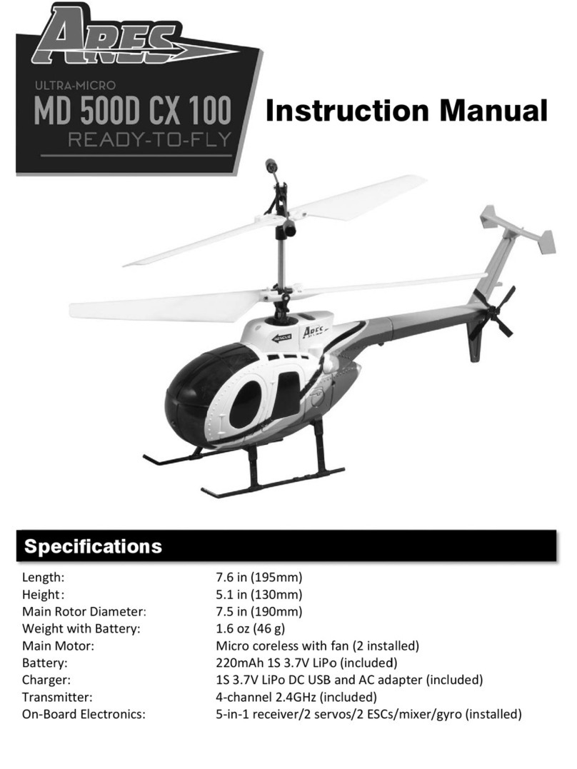 Ares MD 500D CX 100 instruction manual