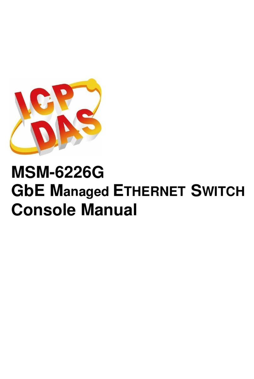 ICPDAS MSM-6226G Console manual