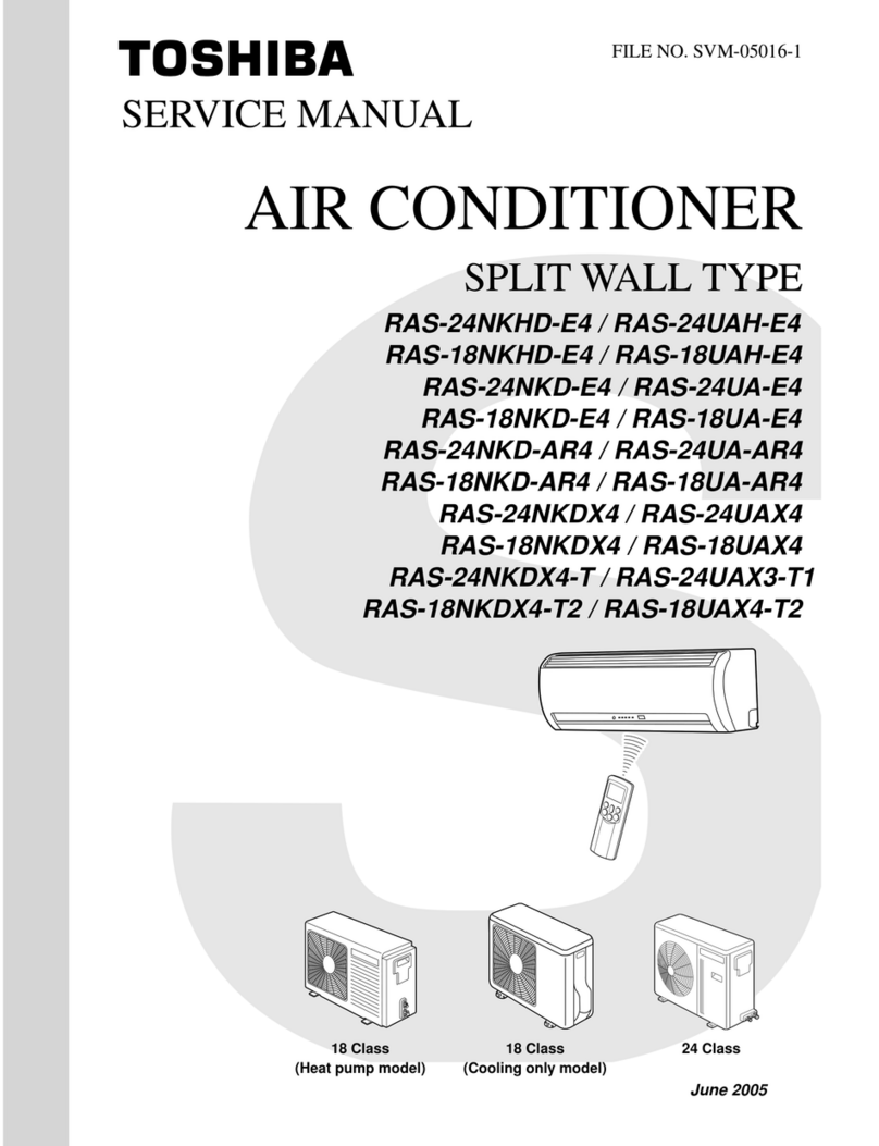 Toshiba RAS-24NKHD-E4 User manual